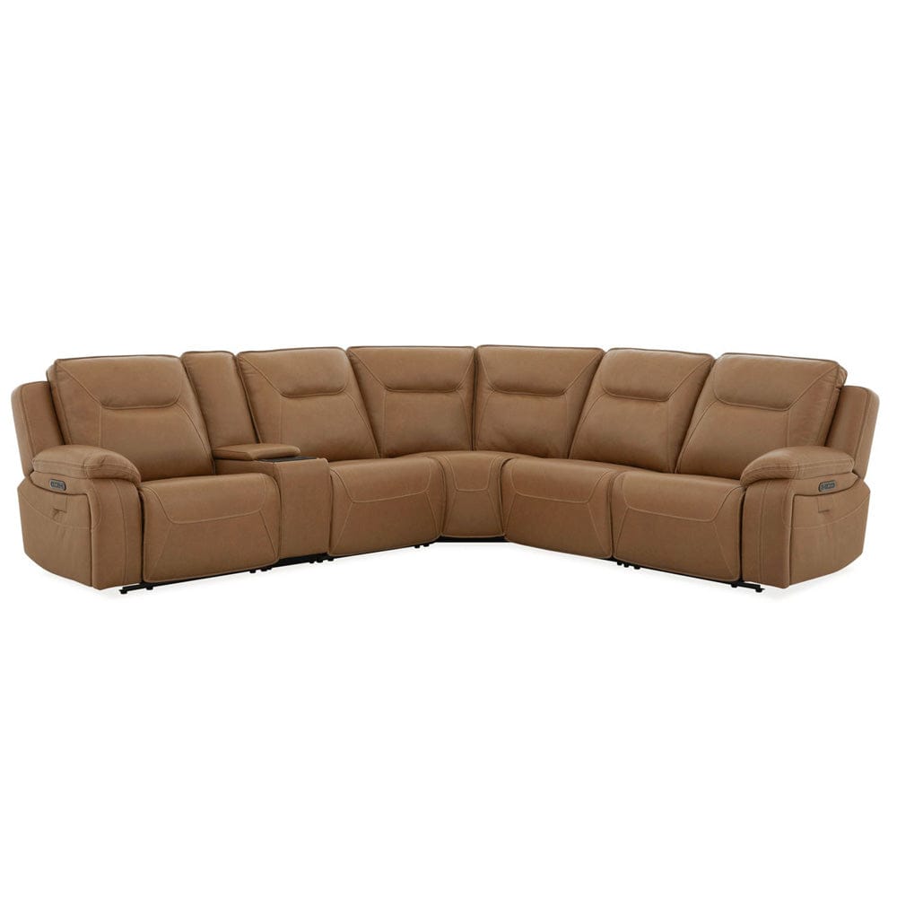 Liberty Furniture - Callihan - 6 Piece Sectional in Brown - 7018BU-UPH-6PCSEC view 3