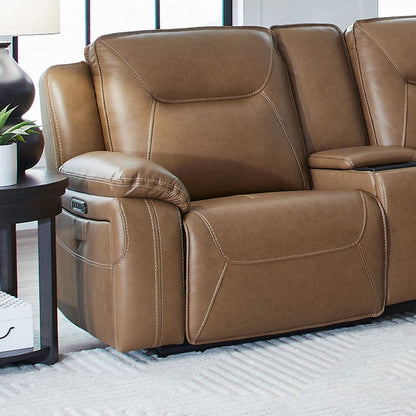 Liberty Furniture - Callihan - L Arm Recliner P3 & ZW in Brown - 7018BU-43LP view 2