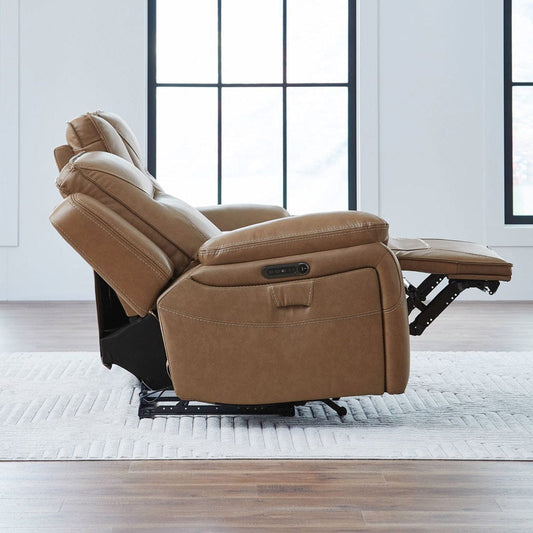 Liberty Furniture - Callihan - Loveseat w/ Console P3 & ZW in Brown - 7018BU-23P view 2