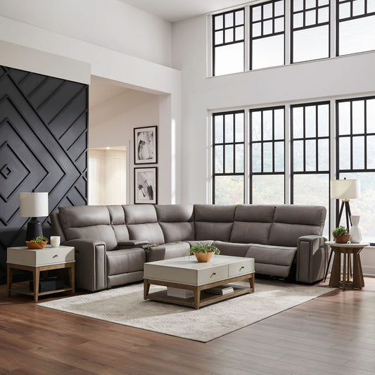Liberty Furniture - Camden 6 Piece Sectional - 7021LG-UPH-6PCSEC view 2