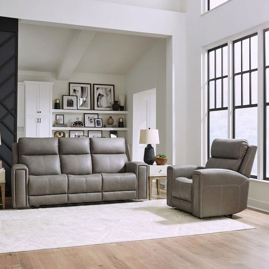 Liberty Furniture - Camden Sofa & Recliner - 7021LG-UPH-SOREC view 1