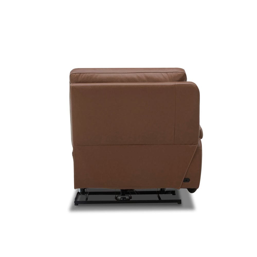 Liberty Furniture - Cameron - L Arm Recliner P3 & ZG - Saddle in Brown - 7008SD-43LP view 5