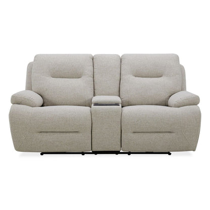 Liberty Furniture - Cameron - Loveseat w/ Console P3 & ZG in Neutral - 7008GF-23P view 4