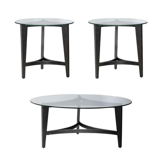 Liberty Furniture - Capri 3 Piece Set  in Espresso - 644-OT-3PCS veiw 1
