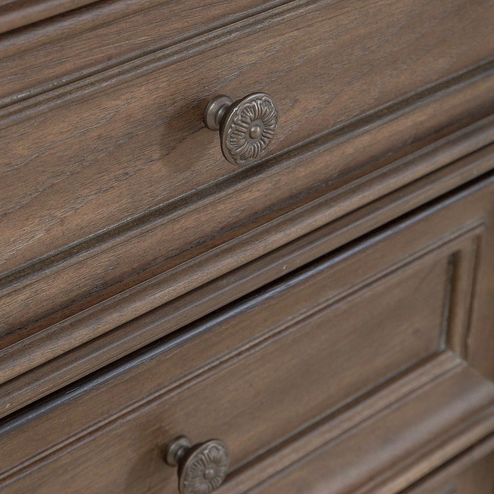 Liberty Furniture - Carlisle Court 3 Drawer Night Stand with Charging Station in Chestnut w/ Dusty Wax - 502-BR61 veiw 11