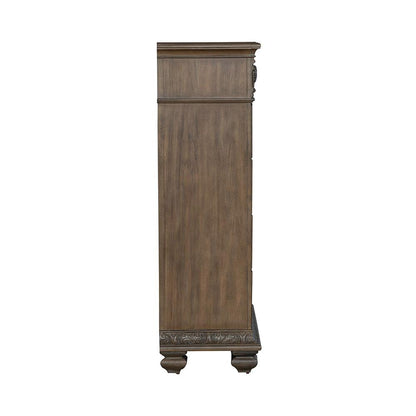 Liberty Furniture - Carlisle Court 5 Drawer Chest in Chestnut w/ Dusty Wax - 502-BR41 veiw 5