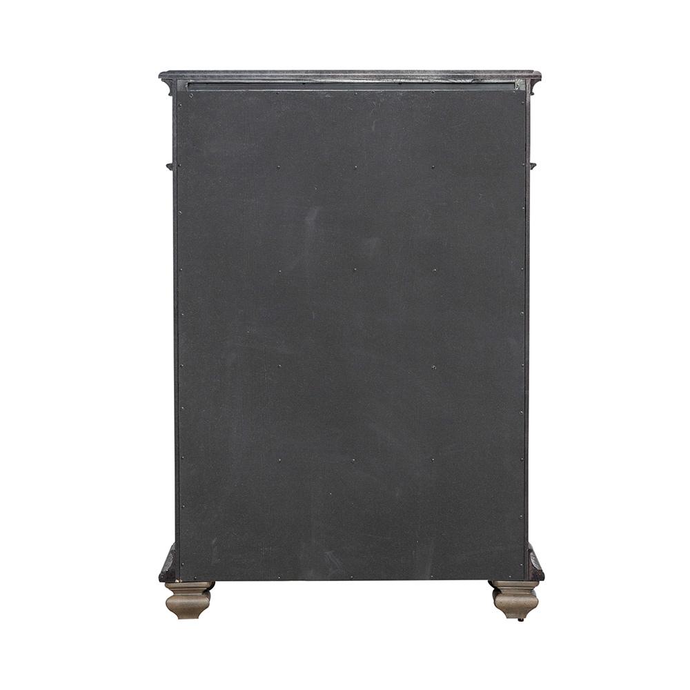 Liberty Furniture - Carlisle Court 5 Drawer Chest in Chestnut w/ Dusty Wax - 502-BR41 veiw 6