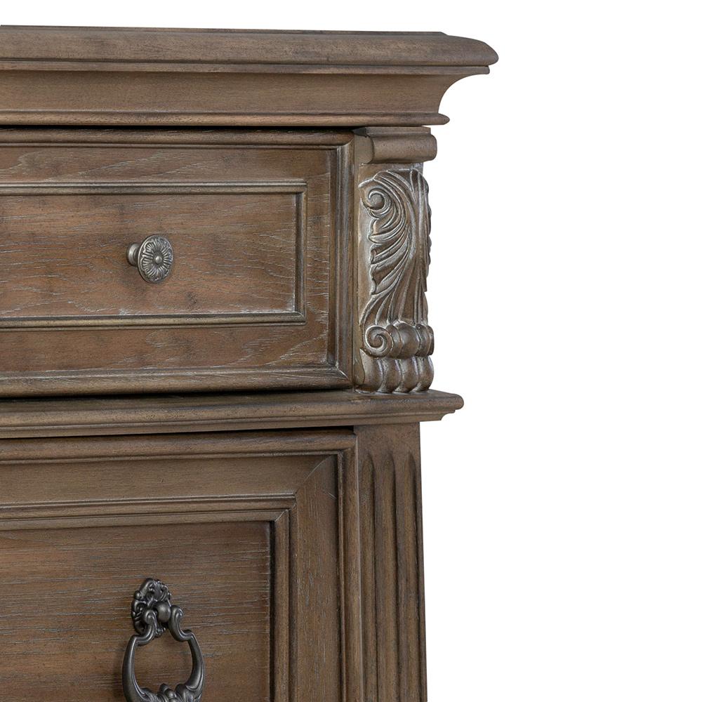Liberty Furniture - Carlisle Court 5 Drawer Chest in Chestnut w/ Dusty Wax - 502-BR41 veiw 8