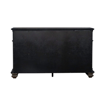 Liberty Furniture - Carlisle Court - 9 Drawer Dresser in Brown - 502-BR31 view 5