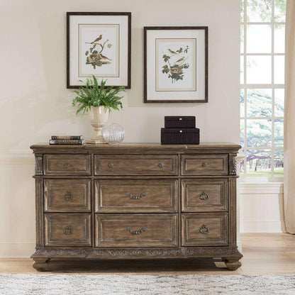 Liberty Furniture - Carlisle Court 9 Drawer Dresser - 502-BR31 veiw 1