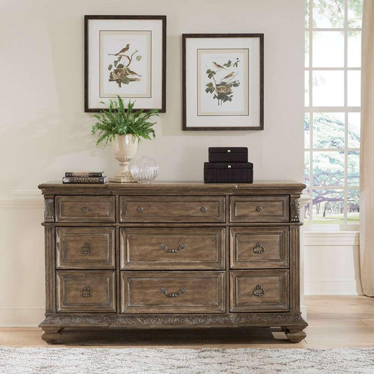 Liberty Furniture - Carlisle Court 9 Drawer Dresser - 502-BR31 veiw 1