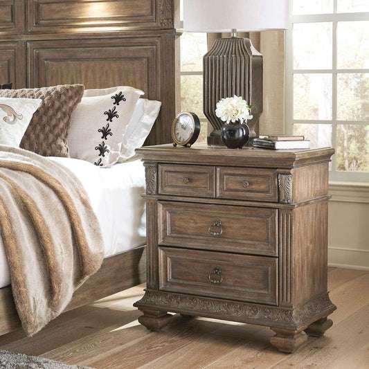 Liberty Furniture - Carlisle Court Bedside Chest with Charging Station - 502-BR62 veiw 1