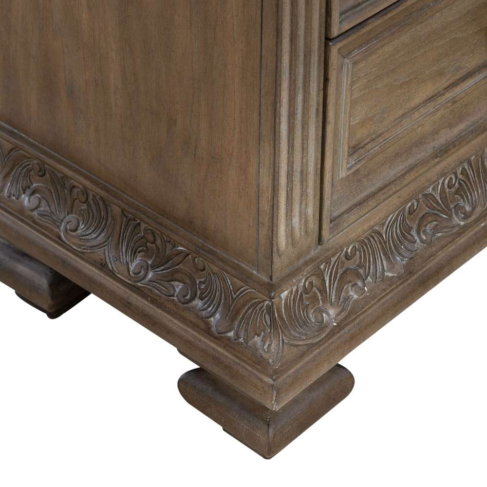 Liberty Furniture - Carlisle Court Bedside Chest with Charging Station - 502-BR62 veiw 4