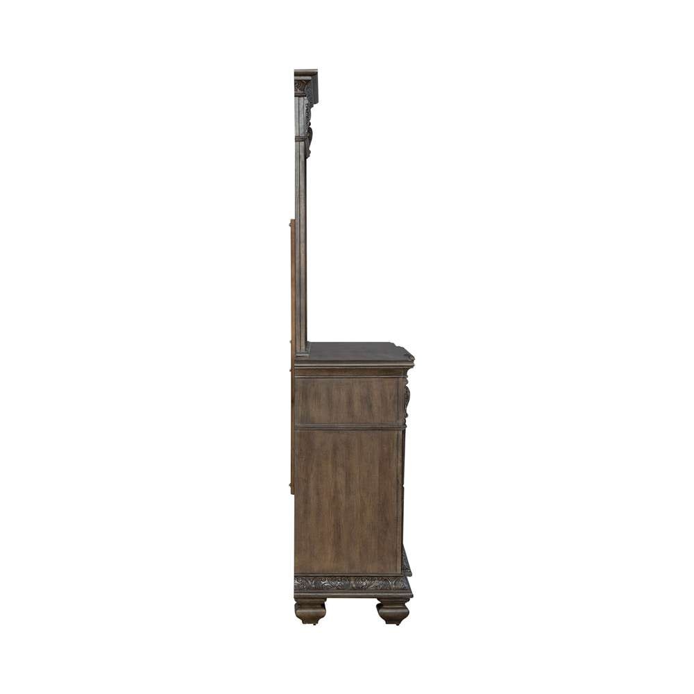 Liberty Furniture - Carlisle Court Dresser & Mirror  - 502-BR-DM veiw 4