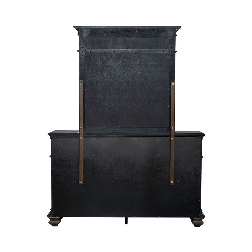 Liberty Furniture - Carlisle Court Dresser & Mirror  - 502-BR-DM veiw 5