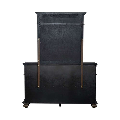 Liberty Furniture - Carlisle Court Dresser & Mirror  - 502-BR-DM veiw 5