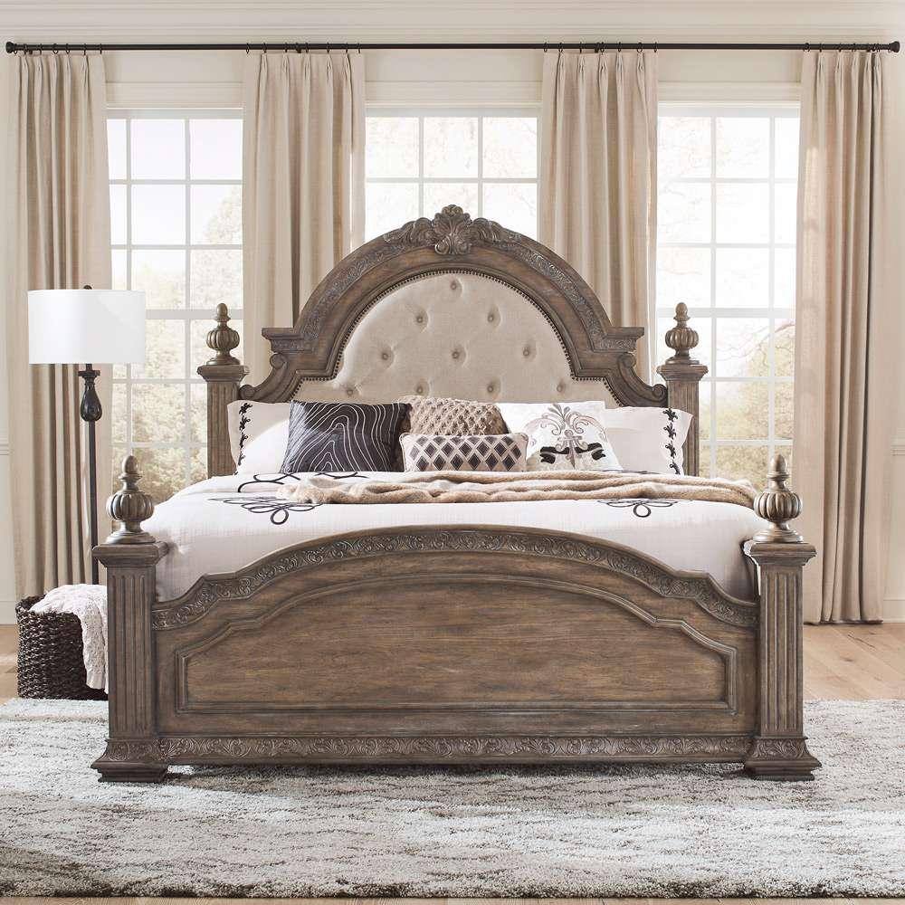 Liberty Furniture - Carlisle Court King Poster Bed  - 502-BR-KPS veiw 1
