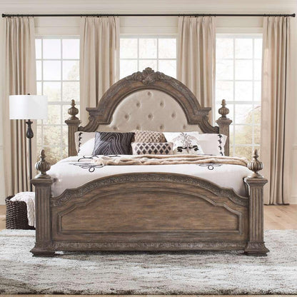 Liberty Furniture - Carlisle Court King Poster Bed  - 502-BR-KPS veiw 1