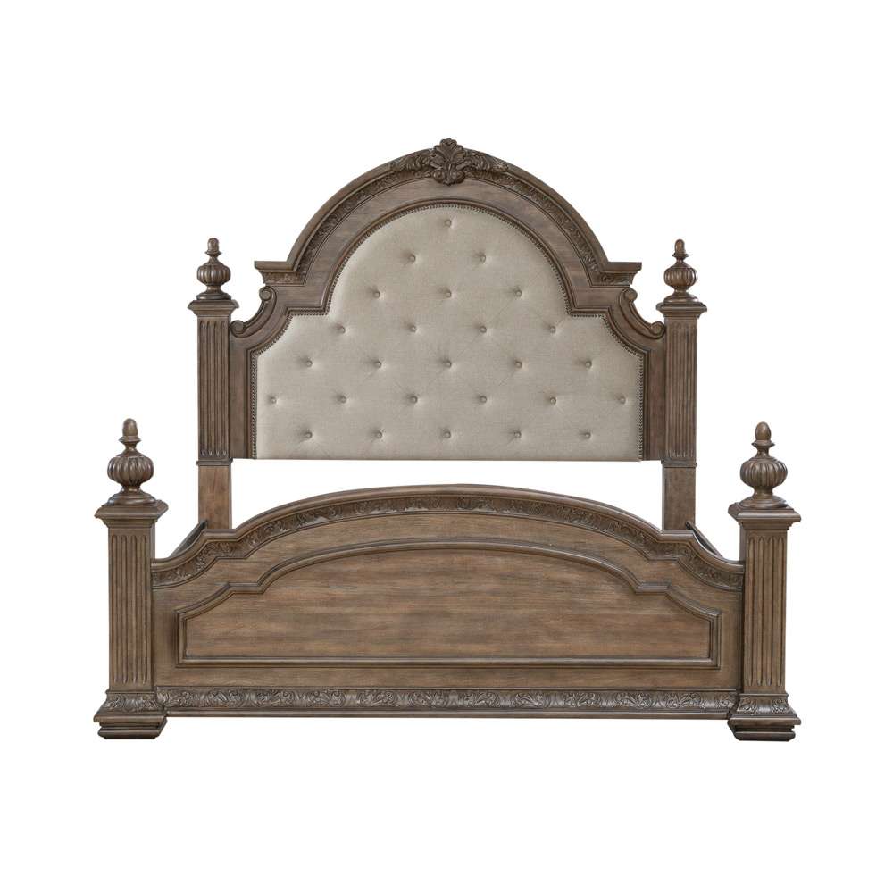 Liberty Furniture - Carlisle Court King Poster Bed  - 502-BR-KPS veiw 3
