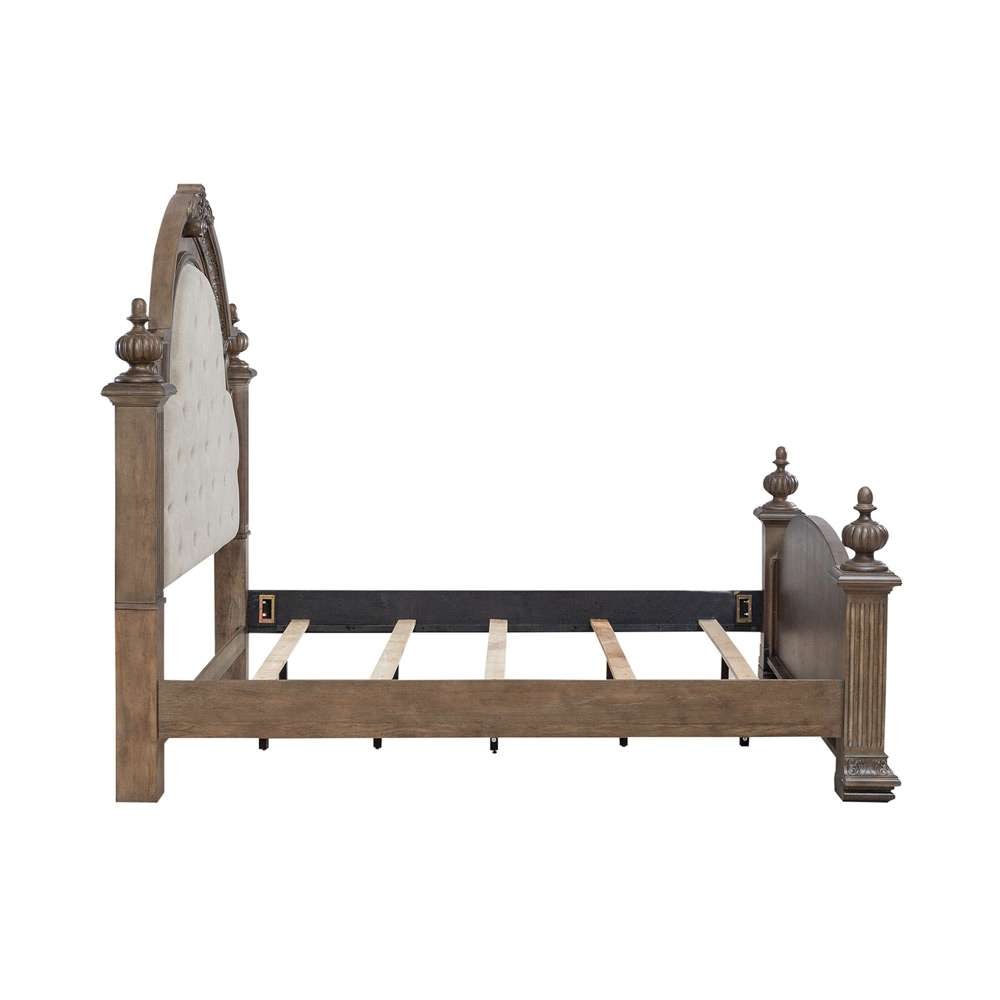 Liberty Furniture - Carlisle Court King Poster Bed  - 502-BR-KPS veiw 4