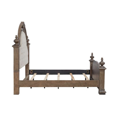 Liberty Furniture - Carlisle Court King Poster Bed  - 502-BR-KPS veiw 4
