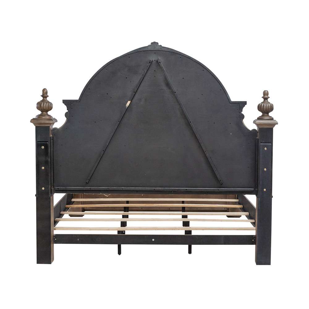 Liberty Furniture - Carlisle Court King Poster Bed  - 502-BR-KPS veiw 5