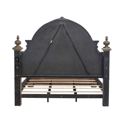 Liberty Furniture - Carlisle Court King Poster Bed  - 502-BR-KPS veiw 5