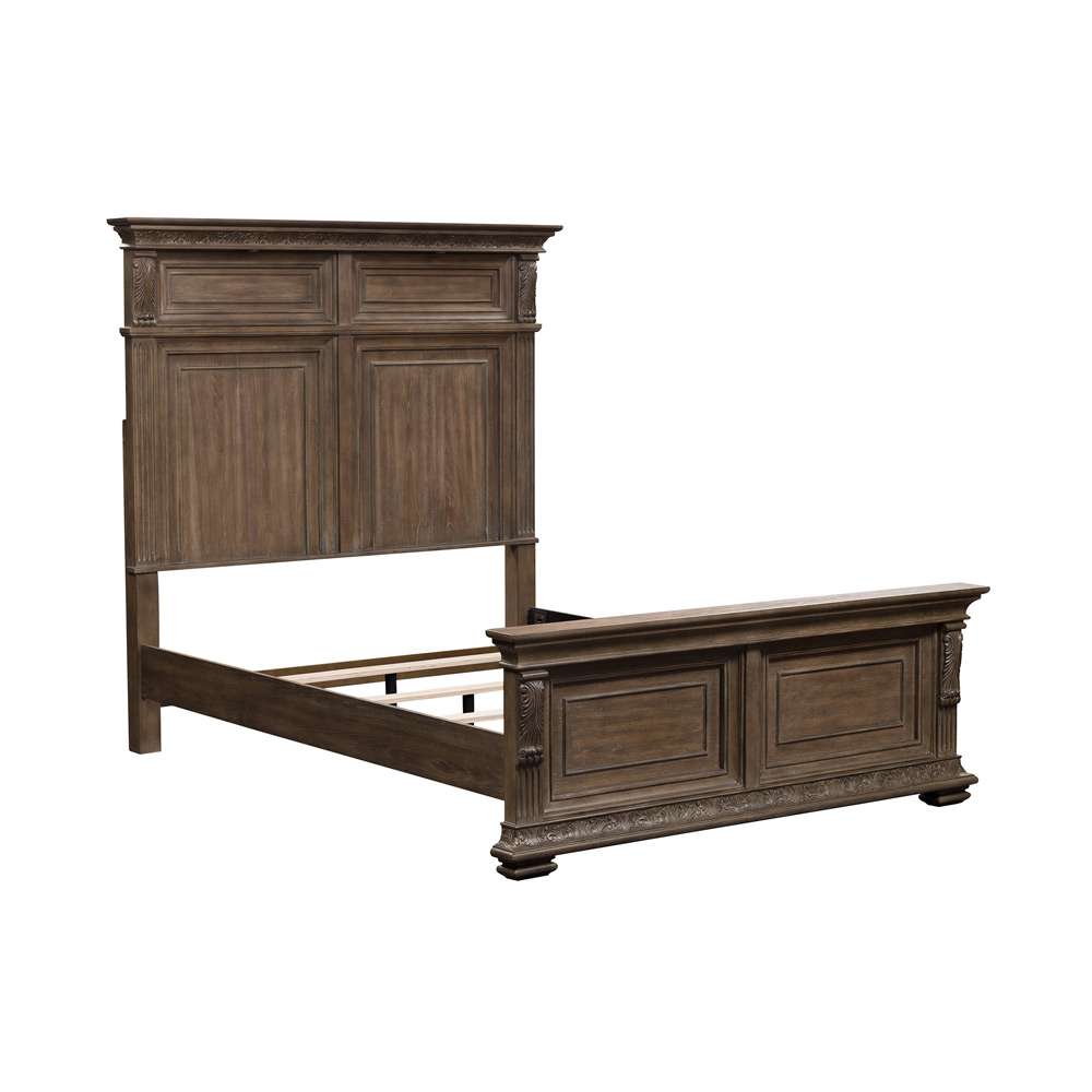 Liberty Furniture - Carlisle Court Queen Panel Bed  - 502-BR-QPB veiw 2