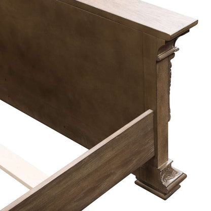 Liberty Furniture - Carlisle Court Queen Panel Bed  - 502-BR-QPB veiw 3