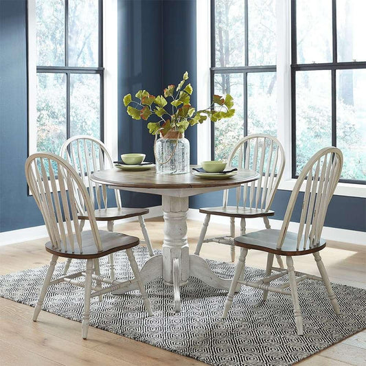 Liberty Furniture - Carolina Crossing 5 Piece Drop Leaf Set  - 186W-CD-5DLS veiw 1