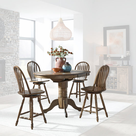 Liberty Furniture - Carolina Crossing 5 Piece Gathering Table Set - 186-CD-5GTS view 1