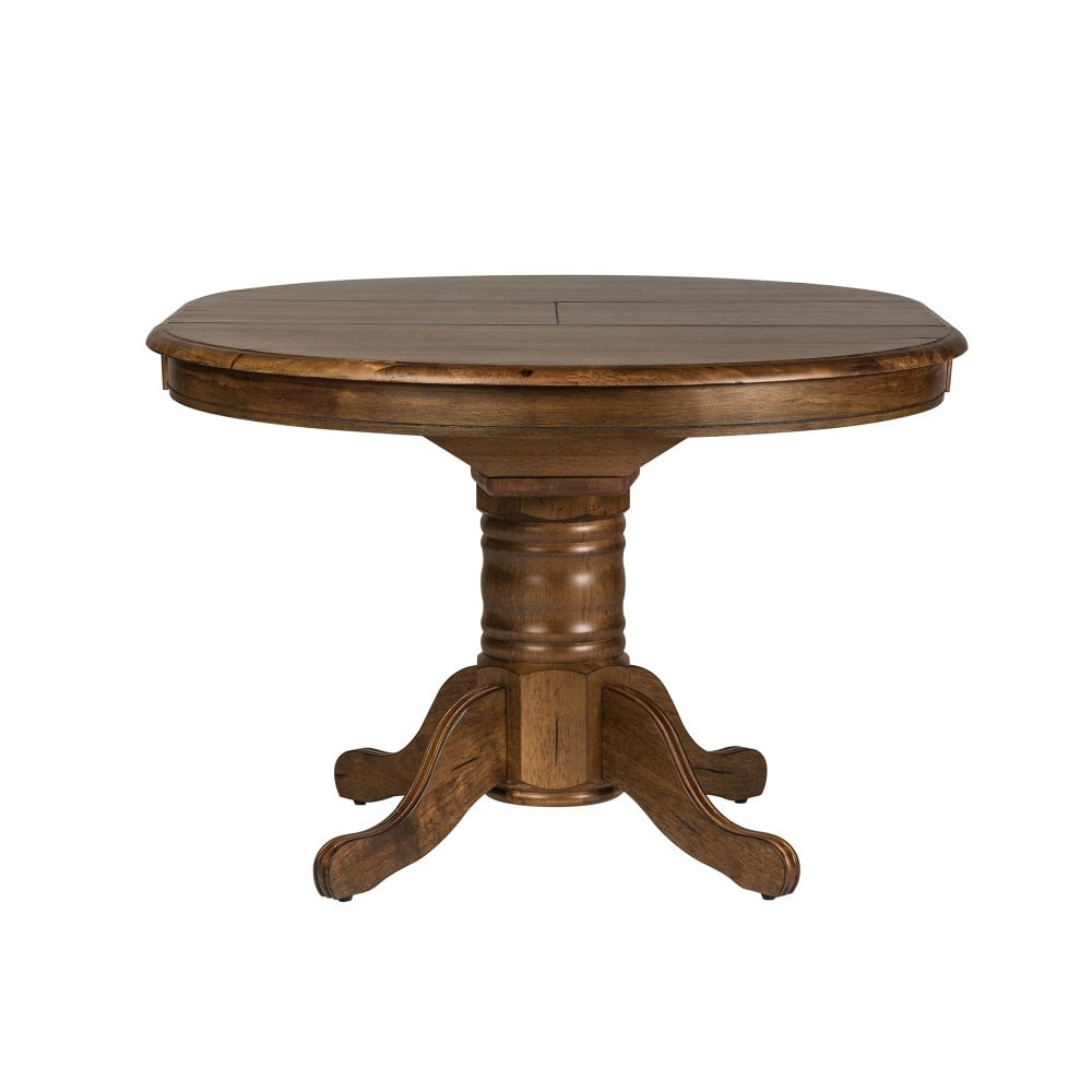 Liberty Furniture - Carolina Crossing 5 Piece Pedestal Table Set - 186-CD-5PDS veiw 5