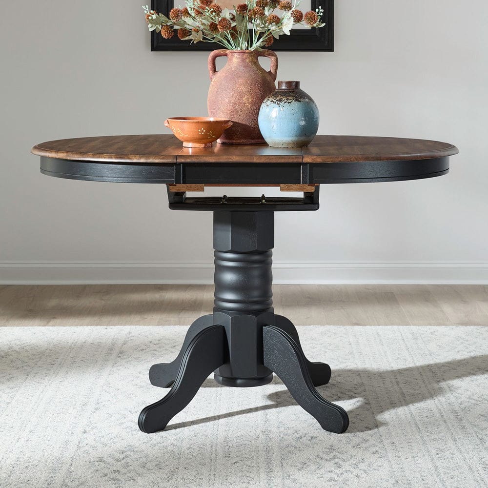 Liberty Furniture - Carolina Crossing - Gathering Table Set in Black - 186B-CD-GTS view 1