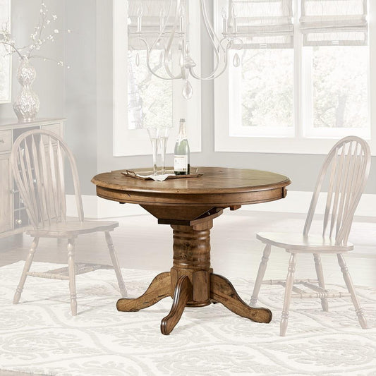 Liberty Furniture - Carolina Crossing Pedestal Table - 186-CD-PDS veiw 1