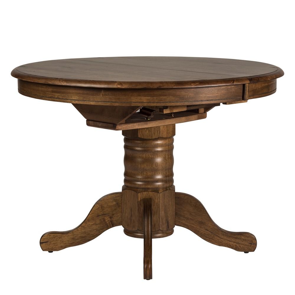 Liberty Furniture - Carolina Crossing Pedestal Table - 186-CD-PDS veiw 3