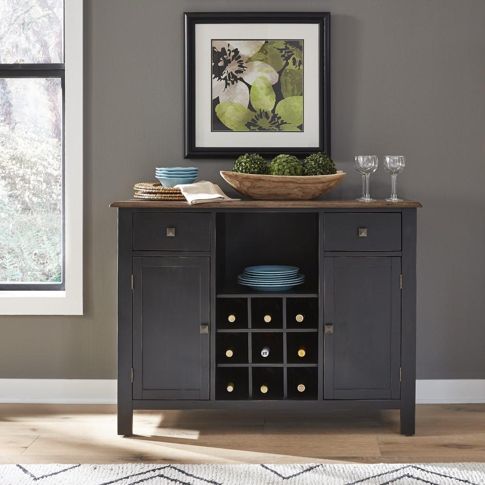 Liberty Furniture - Carolina Crossing Server- Black - 186B-SR4836 veiw 1
