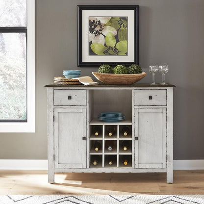 Liberty Furniture - Carolina Crossing Server- White - 186W-SR4836 veiw 1