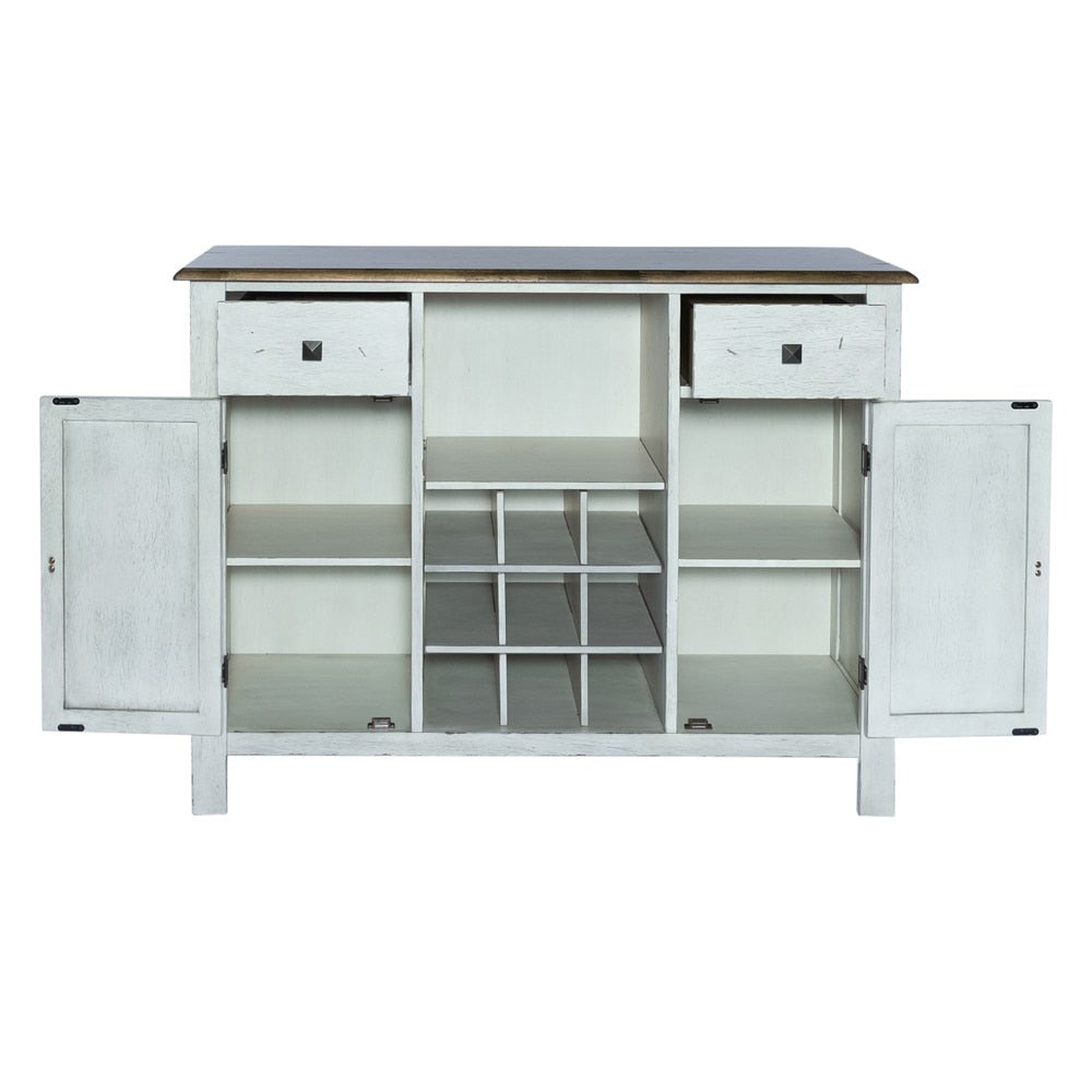 Liberty Furniture - Carolina Crossing Server- White - 186W-SR4836 veiw 5