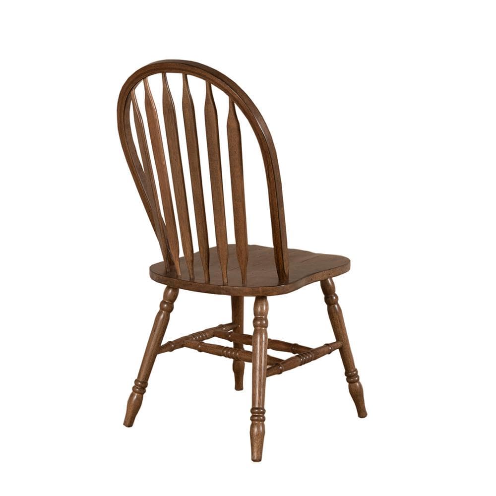 Liberty Furniture - Carolina Crossing Windsor Side Chair in Antique Honey - 186-C1000S veiw 5