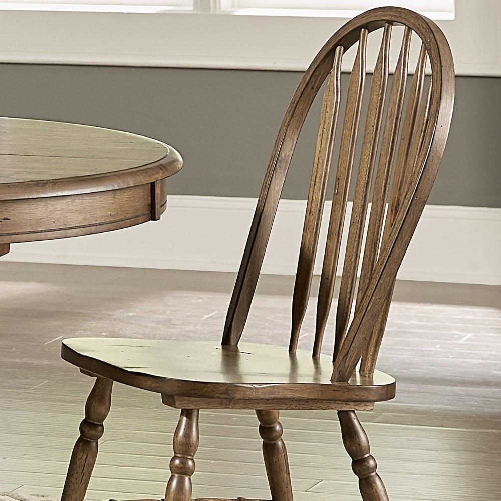 Liberty Furniture - Carolina Crossing Windsor Side Chair (Set of 2) - 186-C1000S veiw 3