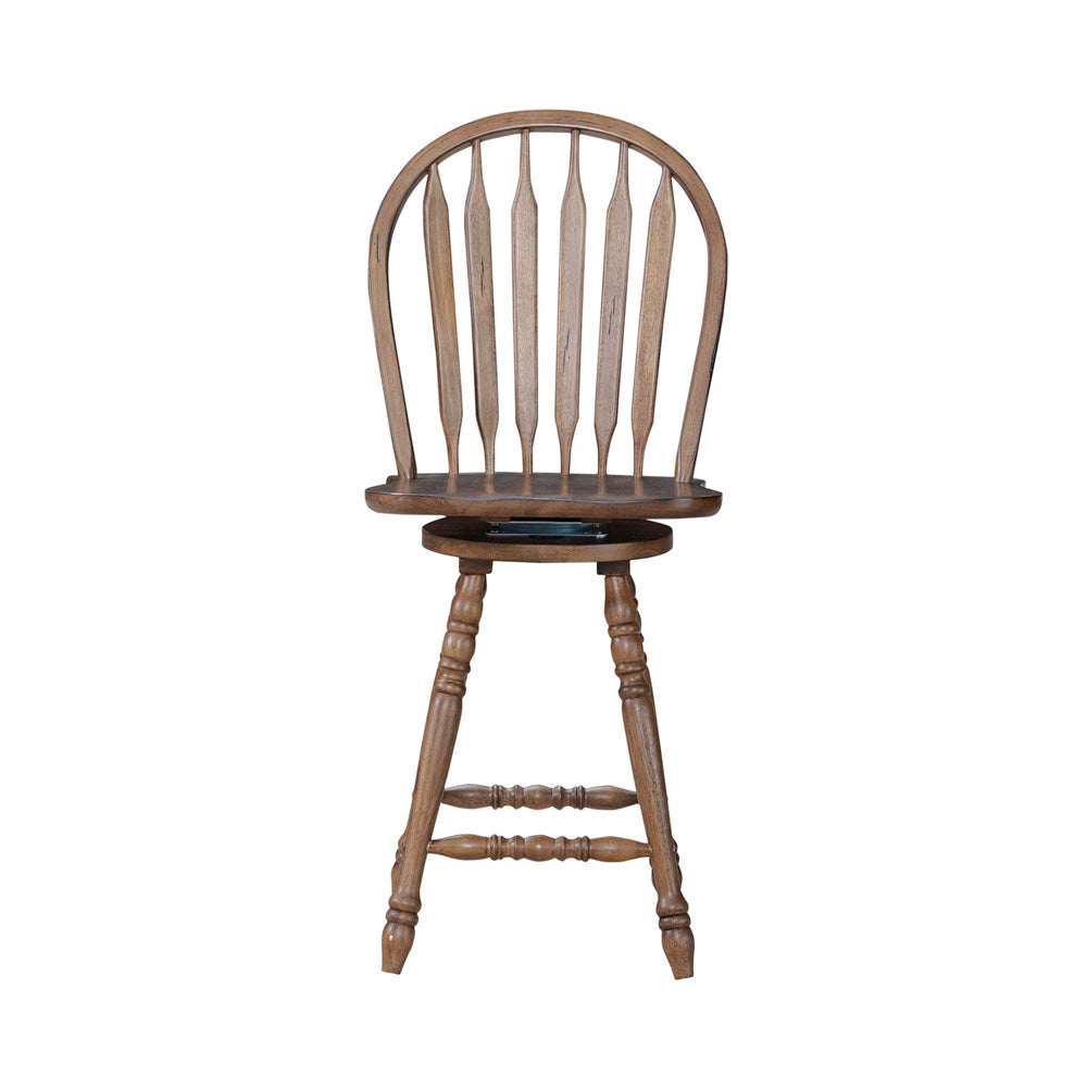 Liberty Furniture - Carolina Crossing Windsor Swivel Counter Chair - Set of 2 - 186-B100324-2PK view 2