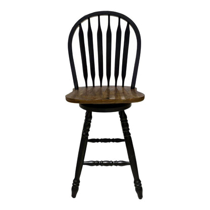 Liberty Furniture - Carolina Crossing Windsor Swivel Counter Chair - Set of 2 - 186B-B100324-2PK view 2