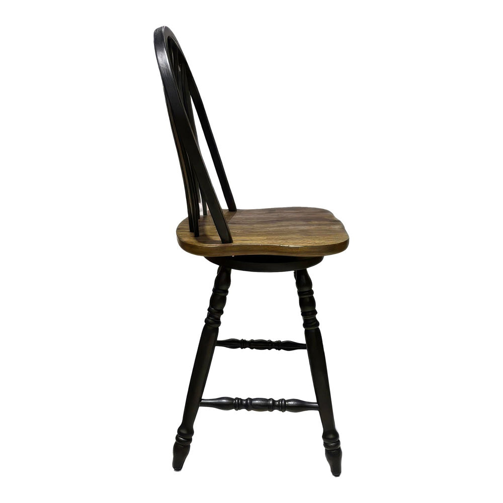 Liberty Furniture - Carolina Crossing Windsor Swivel Counter Chair - Set of 2 - 186B-B100324-2PK view 3