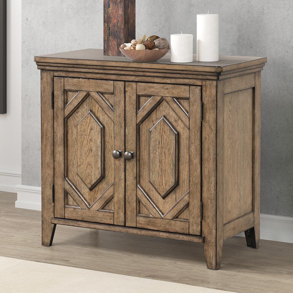 Liberty Furniture - Carolina Park 2 Door Bedside Chest w/ Charging Station in Amber Brown - 930-BR62 veiw 1