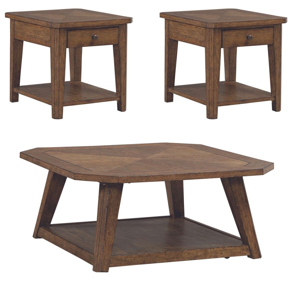 Liberty Furniture - Carolina Park - 3 Piece Set in Brown - 930-OT-3PCS view 1