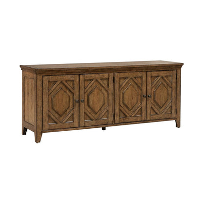 Liberty Furniture - Carolina Park - 78 Inch TV Console in Brown - 930-TV78 view 2
