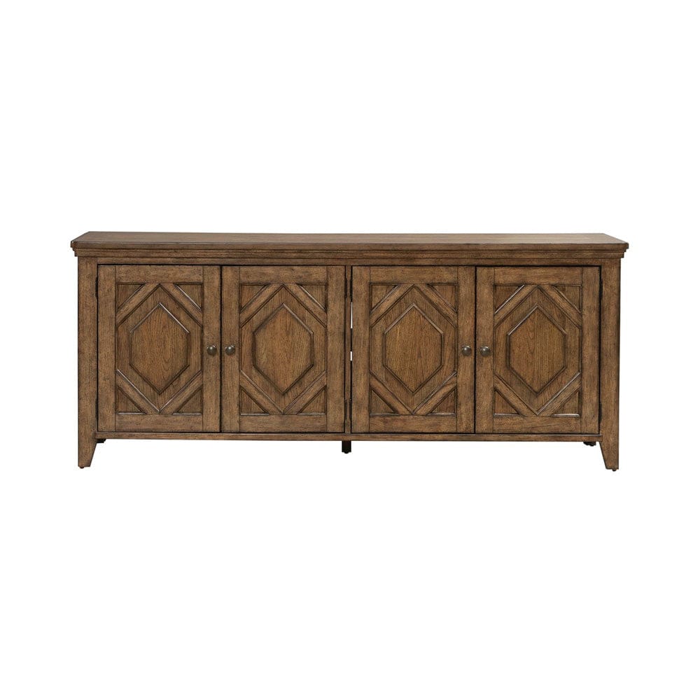 Liberty Furniture - Carolina Park - 78 Inch TV Console in Brown - 930-TV78 view 3