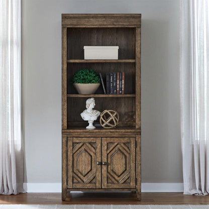 Liberty Furniture - Carolina Park - Bunching Bookcase in Brown - 930-HO201 view 5