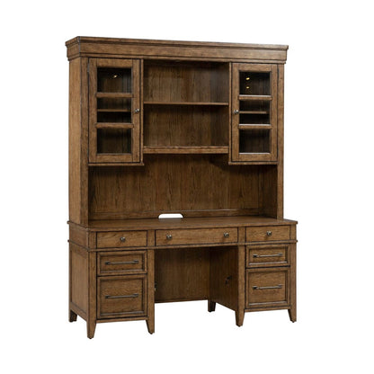 Liberty Furniture - Carolina Park - Credenza & Hutch in Brown - 930-HO-CHS view 1