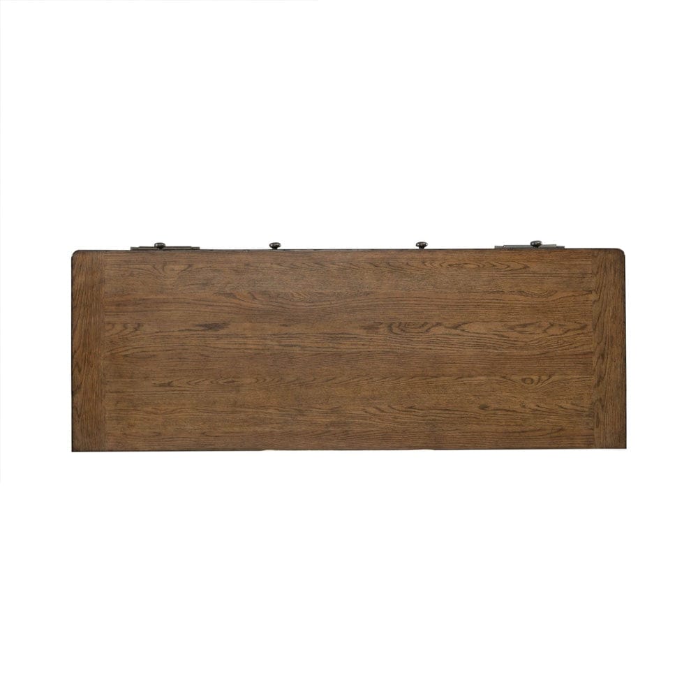 Liberty Furniture - Carolina Park - Jr Executive Credenza in Brown - 930-HO-JEC